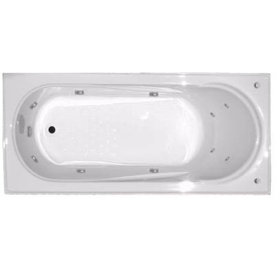 1530mm ALLURA Drop-In Spa Bath