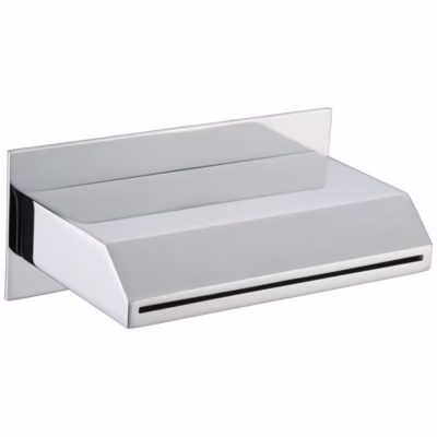 Yale Trapezium Shaped Bath Spout CHROME