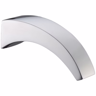 Yale Square Crescent Shaped Bath Spout CHROME