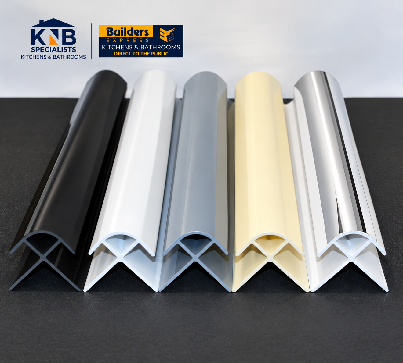 Chrome-Capped Trim Profile Display