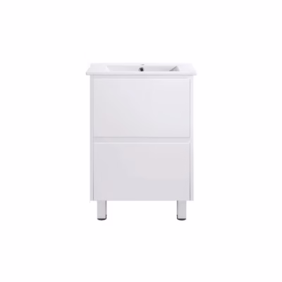 600mm PVC Waterproof Vanity on Legs