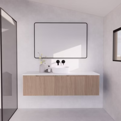 1500mm VIENNA American Oak Wall Hung Vanity(Single Bowl)