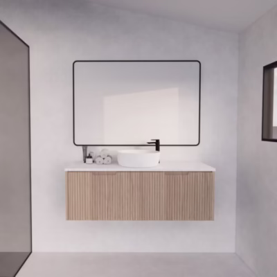 1200mm VIENNA American Oak Wall Hung Vanity(Single Bowl)