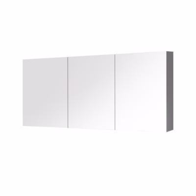 1200mm PVC Shaving Cabinet Gloss White