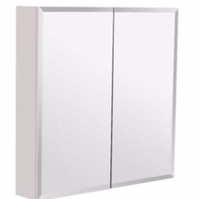 600mm Shaving Cabinet with Bevelled Edge
