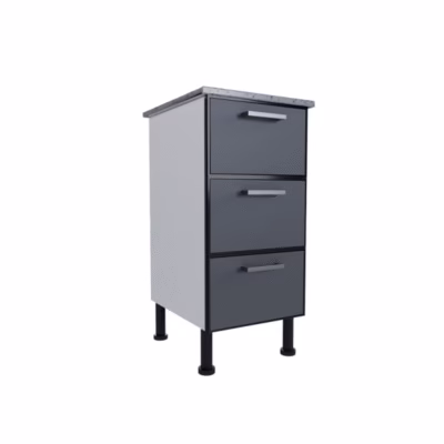 400mm Base 3 Drawer