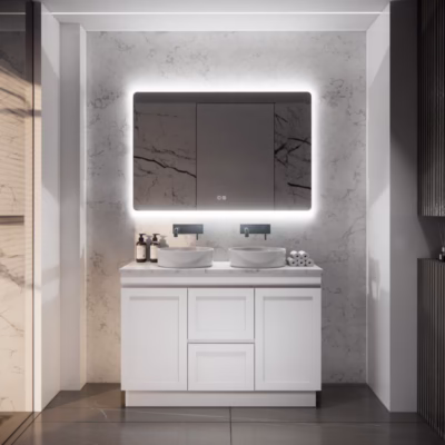 Miami Shaker 1200mm Vanity on Legs (Double Bowl)