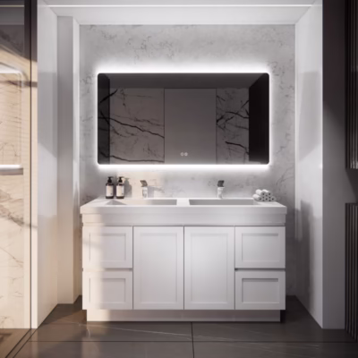 Miami Shaker 1500mm Vanity on Legs (Double Bowl)