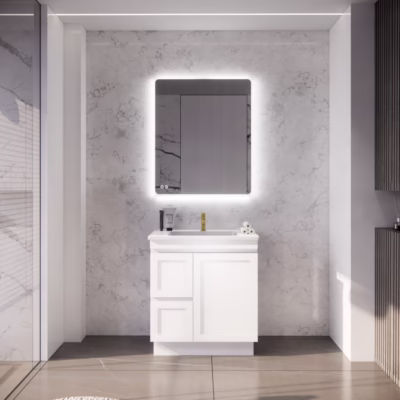 Miami Shaker 750mm Vanity on Legs (L/R Hand Drawer)