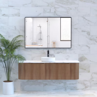 Bergen Solid Timber 1500mm Wall Hung Vanity (Single Bowl)