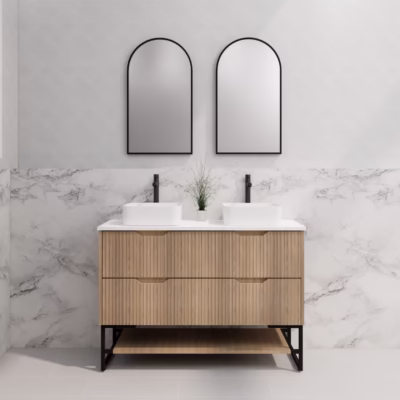 1200mm BALI American Oak Vanity on Legs(Double Bowl)