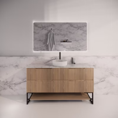 1500mm BALI American Oak Vanity on Legs(Single Bowl)