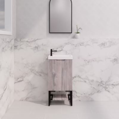 Vienna White Oak 450mm Vanity on Legs