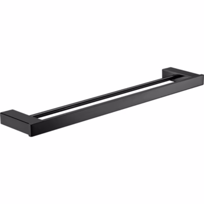 Rosa Double Towel Rail MATTE BLACK