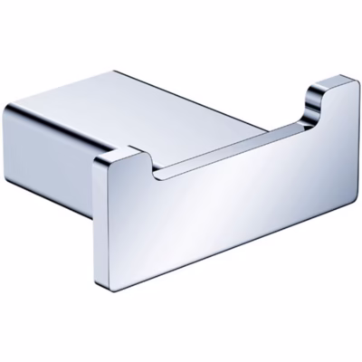 Aiko Square Double Robe Hook CHROME