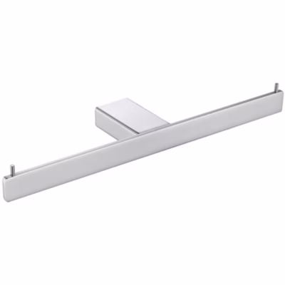 Aiko Square Double Toilet Roll Holder CHROME