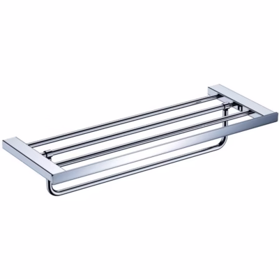 Aiko Square Towel Shelf CHROME