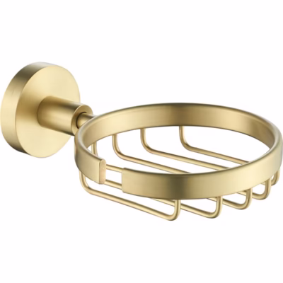 Otus Wire Soap Basket BRUSHED GOLD