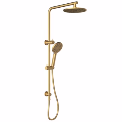 Cora Multi-function Shower Set 200 mm BRUSHED GOLD