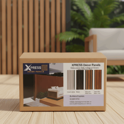 Outdoor Fluted Decor Panel (Sample Box- 4 Colours)