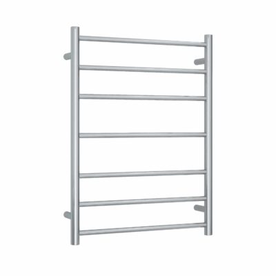 Thermorail Straight/Round 12Volt 800mm 90Watts 7 Bars- Brushed Stainless Steel