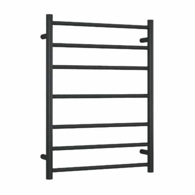 Thermorail Straight/Round 12Volt 800mm 100Watts 7 Bars- Matt Black