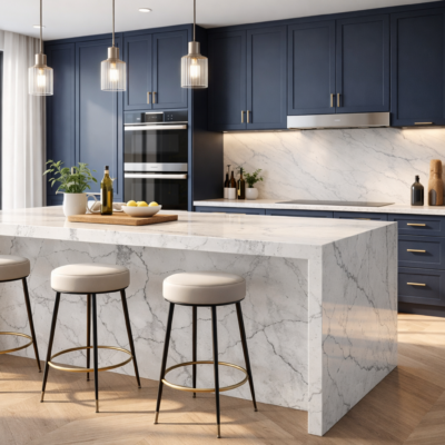 WAVES Solid Surface Stone Benchtop
