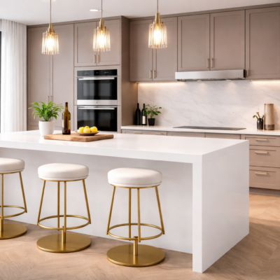 CLASSIC WHITE Solid Surface Stone Benchtop
