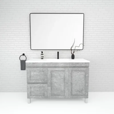 1200mm Boston Vanity on Legs with Standard Ceramic Top