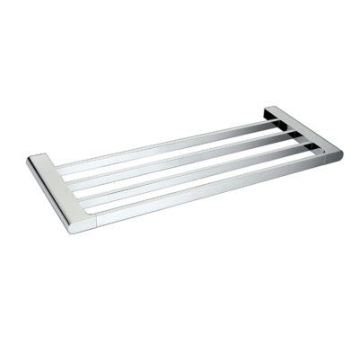 KOMPAKT RUND Chrome Towel Rack