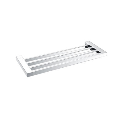 KOMPAKT ECKIG Chrome Towel Rack