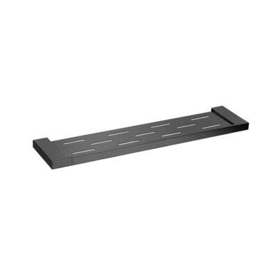 KOMPAKT ECKIG Black Shower Shelf