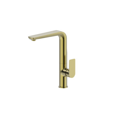 LUXUS Brushed Gold Swivel Sink Mixer