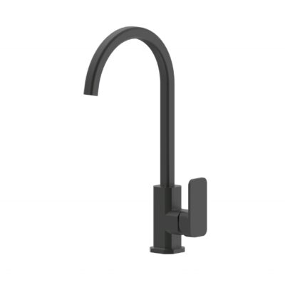 KASTEN Gun Metal Gooseneck Sink Mixer