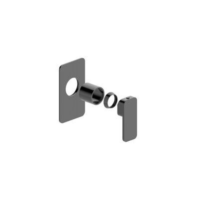 KASTEN Gun Metal Wall Mixer
