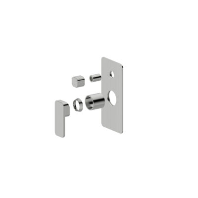 KASTEN Brushed Nickel Wall Mixer with Diverter