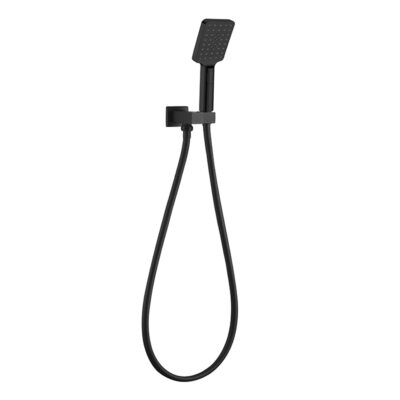 Black Square Hand Shower