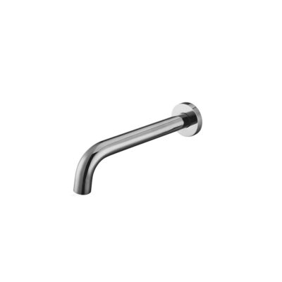 RUND Chrome Curved Wall Spout