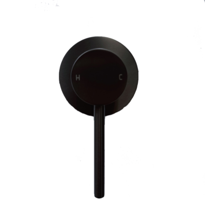 Matte Black LUCID PIN Wall Mixer