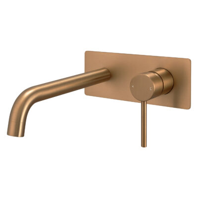 Brushed Copper LUCID PIN Series Spout Mixer