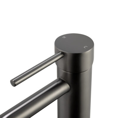 Gunmetal LUCID PIN Basin Mixer