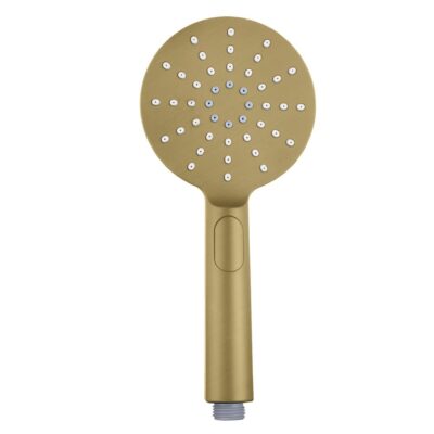 Brushed Brass 3-Function Handheld Shower