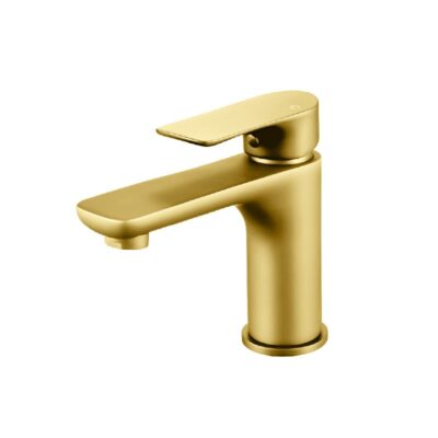 Brushed Brass VOG Basin Mixer