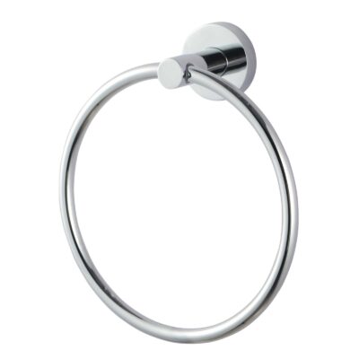 Chrome LUCID PIN Towel Ring