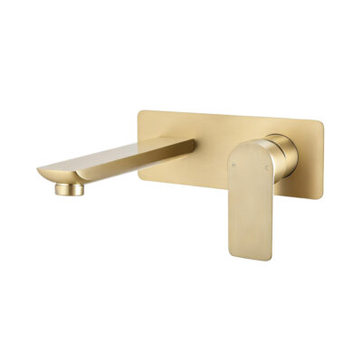 Light Brushed Brass VOG Spout Mixer