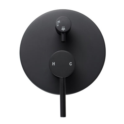 Matte Black LUCID PIN Diverter Mixer