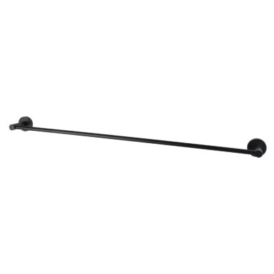 800mm Matte Black LUCID PIN Cuttable Single Towel Rail