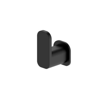Matte Black Oskar Robe Hook
