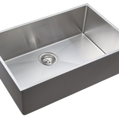 690 x 440 x 220mm Stainless Steel Otti Axon Single Bowl Kitchen Sink
