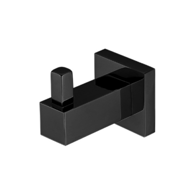 Matte Black Lux Single Robe Hook
